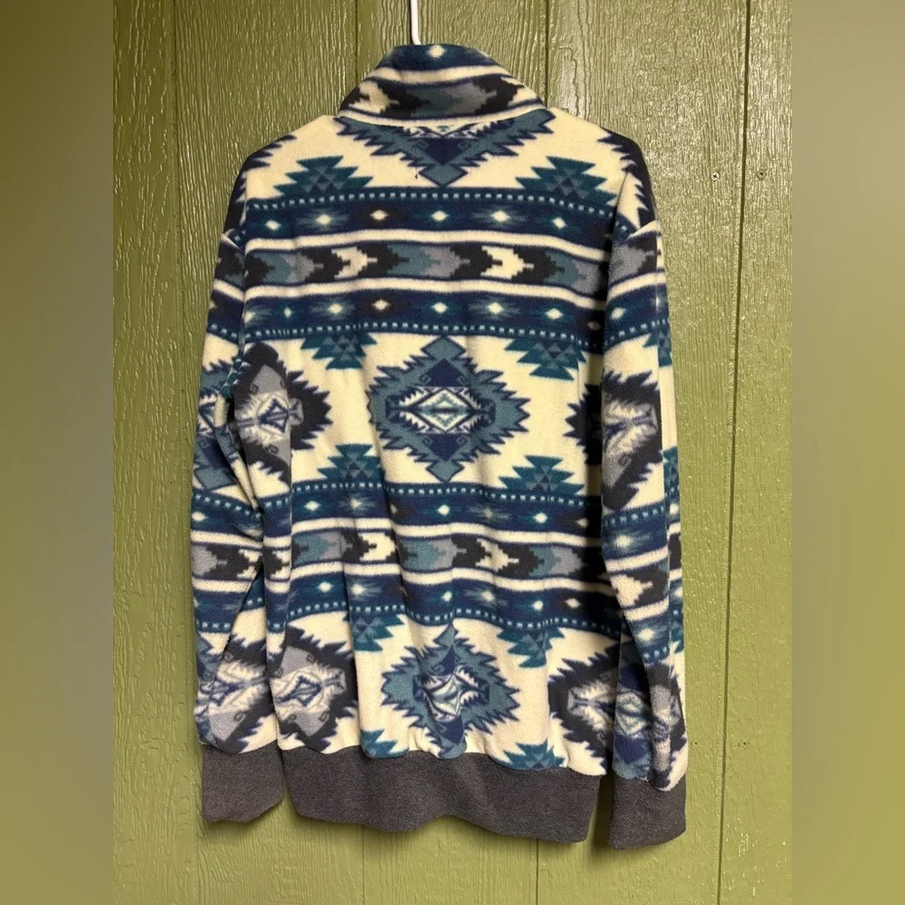 Western Wits Llc Pullover Aztec Fleece Small - Picture 2 of 4